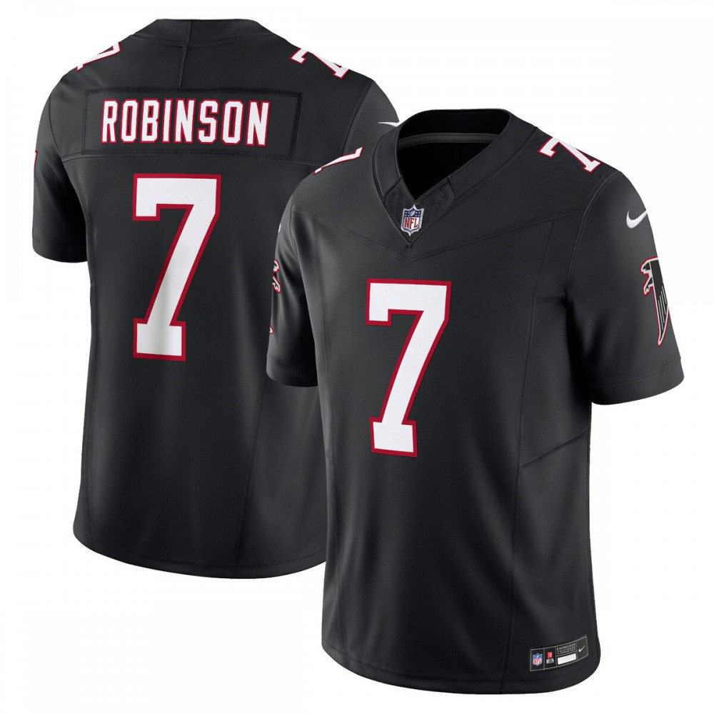 Bijan Robinson Atlanta Falcons Nike Alternate Vapor F.U.S.E. Limited Jersey - Black-Profan Arena